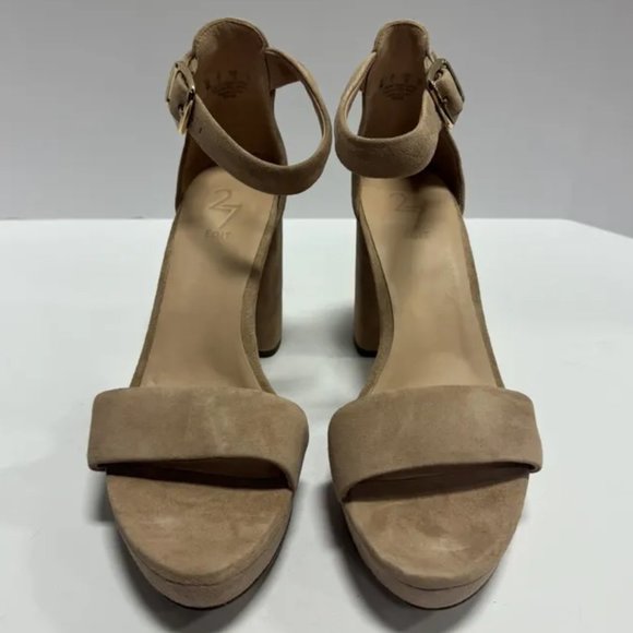 Naturalizer Womens Briar Sandal Taupe Suede Size 9 M - Picture 3 of 6